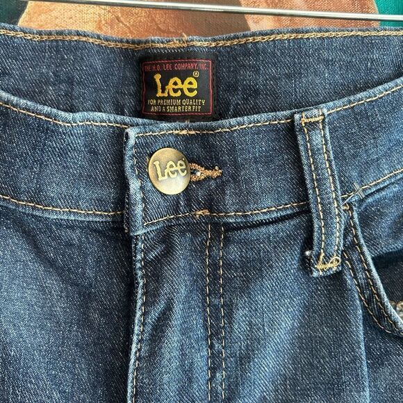 LEE Bell Bottoms Denim Jeans Pants USA 8 Medium 30"X33" - Picture 3 of 16